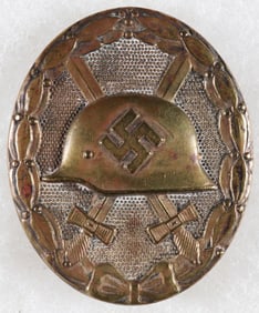 GERMAN WOUND BADGE IN GOLD
