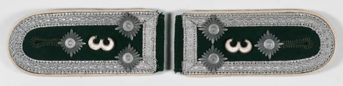 HEER N.C.O. SHOULDER BOARDS, 3RD INF'Y REGIMENT