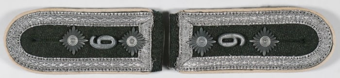 HEER N.C.O. SHOULDER BOARDS, 6TH INF'Y REGIMENT