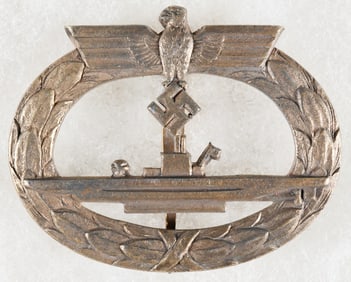 KRIEGSMARINE U-BOAT WAR BADGE