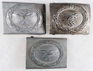 LUFTWAFFE BELT BUCKLES (3)