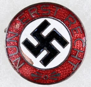 NSDAP 'NUN ERST RECHT' BADGE