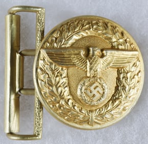 NSDAP POLITICAL LEADER'S BELT BUCKLE, SMALL