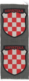 WEHRMACHT CROATIAN LEGION SLEEVE INSIGNIA (2)