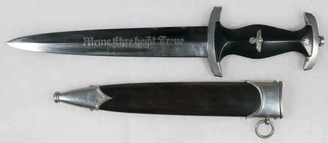 SS 'ROHM' DAGGER WITH FACTORY-GROUND INSCRIPTION