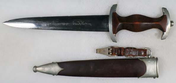 S.A. 'ROHM' DAGGER WITH HANGER