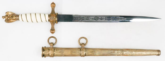 SECOND MODEL KRIEGSMARINE OFFICER’S DAGGER BY EICKHORN