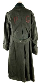 WORLD WAR II GERMAN P.O.W. GREATCOAT
