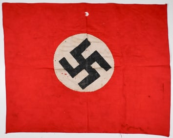 HAND-STITCHED NSDAP 'PATIO' FLAG