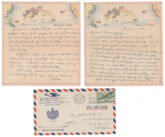 (PEARL HARBOR) LETTERS FROM A DOOMED SAILOR ABOARD THE BATTLESHIP OKLAHOMA (3)