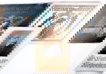 GERMAN CIGARETTE AND PHOTO BOOKS