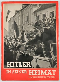 HEINRICH HOFFMANN PHOTO BOOK: 'HITLER IN HIS HOME LAND'