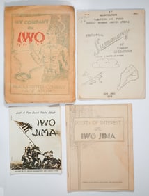 IWO JIMA G-2 HEADQUARTERS PUBLICATIONS (4)