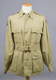 (DOOLITTLE MISSION) NAVIGATOR CARL R. WILDNER'S C.B.I. BRITISH FIELD SHIRT