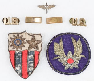 (DOOLITTLE MISSION) NAVIGATOR CARL R. WILDNER'S WARTIME INSIGNIA (7)