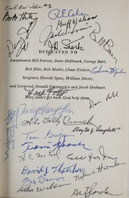 (DOOLITTLE MISSION) NAVIGATOR CARL WILDNER'S MULTI-SIGNED COPY OF 'THIRTY SECONDS OVER TOKYO'