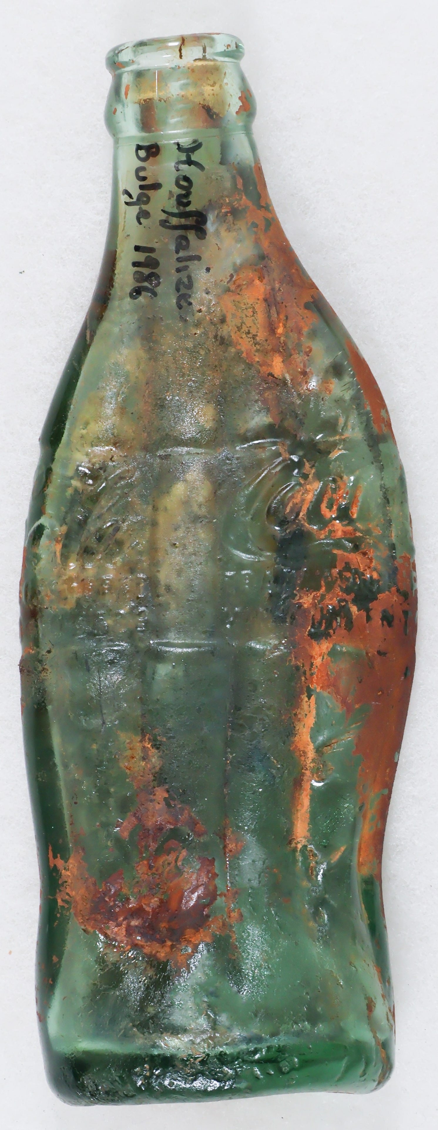 'COKE' BOTTLE RECOVERED AT BASTOGNE (1 of 7)