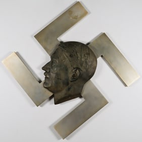 ADOLF HITLER WALL PLAQUE