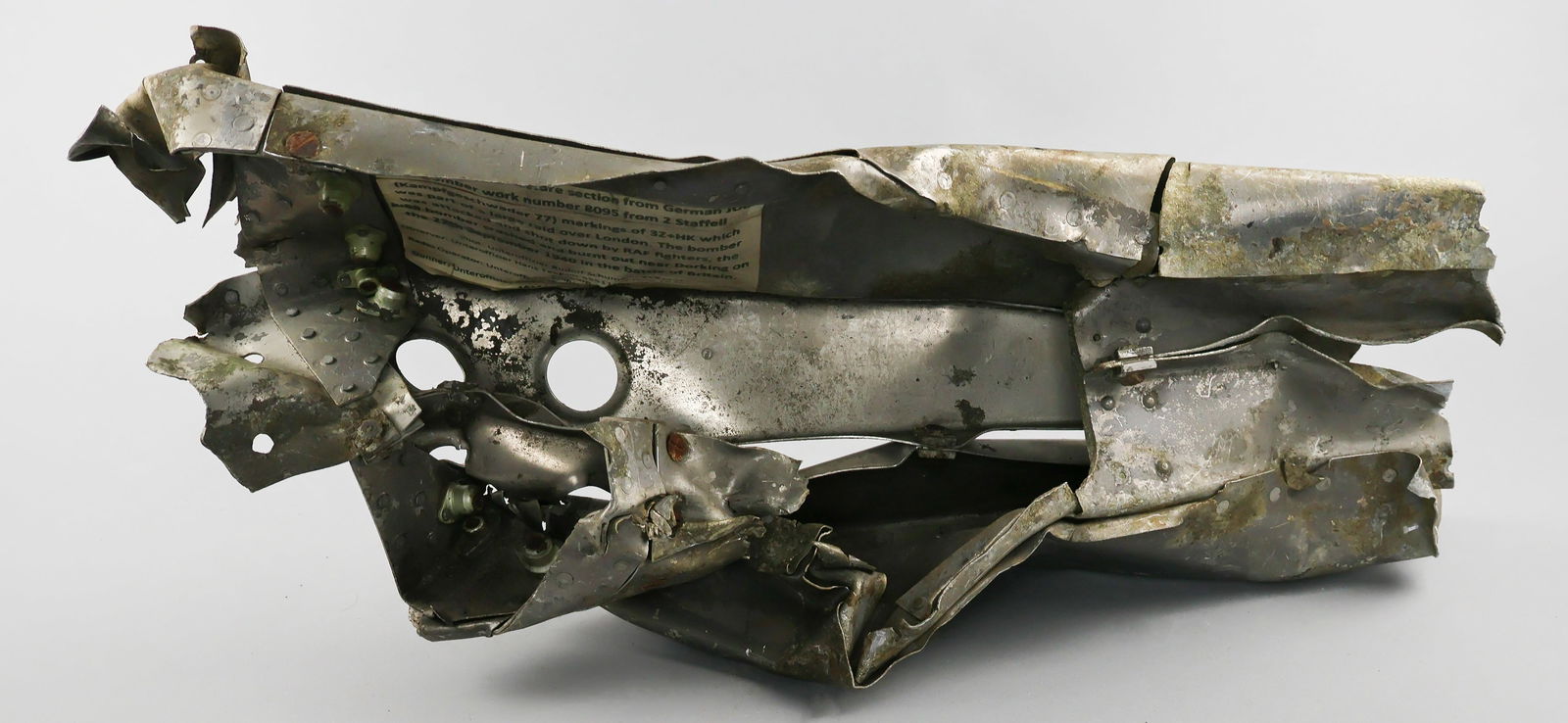 BATTLE OF BRITAIN JUNKERS 88 RELIC (1 of 8)