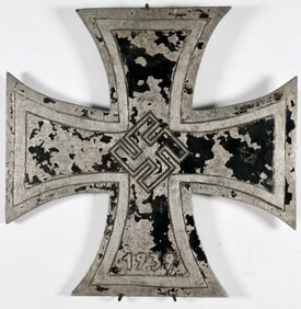 IRON CROSS WALL PLAQUE