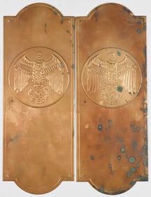 NAZI DOOR PUSH PLATES (2)