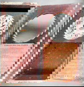 SHIP CONVOY ZIG-ZAG CLOCK