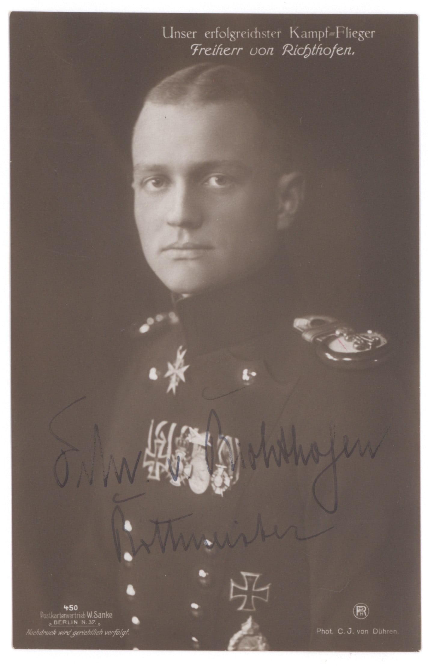 MANFRED VON RICHTHOFEN
