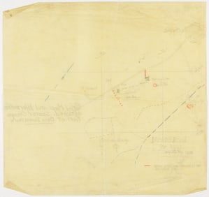 BATTLE OF ST. MIHIEL PATROL INTELLIGENCE MAP, USED BY COL. WILLIAM J. DONOVAN