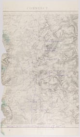BATTLE OF ST. MIHIEL ‘FIELD ORDERS’ ADVANCE MAP, USED BY COL. WILLIAM J. DONOVAN