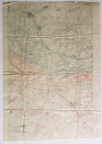 FRENCH ‘PLANS DIRECTEURS’ ARTILLERY MAPS, USED BY COL. WILLIAM J. DONOVAN (4)