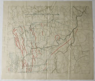 ‘MAP TO ILLUSTRATE THE MEUSE-ARGONNE OFFENSIVE’, OWNED BY COL. WILLIAM J. DONOVAN