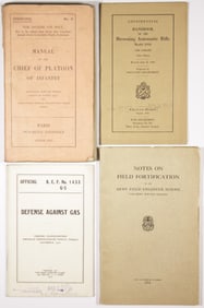 COL. WILLIAM J. DONOVAN’S 165TH INFANTRY REGIMENT FIELD MANUALS (4)