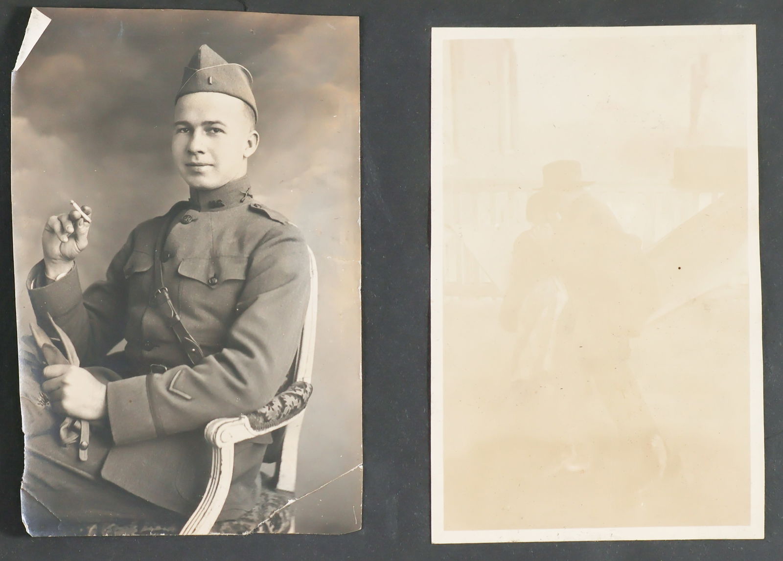 WORLD WAR I AMERICAN SOLDIER'S PHOTO ALBUM (1 of 20)