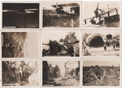 AMERICAN WESTERN FRONT SOUVENIR PHOTOGRAPHS (26)
