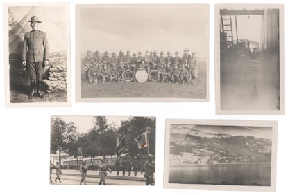 WORLD WAR I AMERICAN SOLDIER'S PHOTO GROUP
