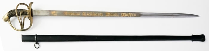 WORLD WAR I ERA CARL EICKHORN SHOWROOM SWORD