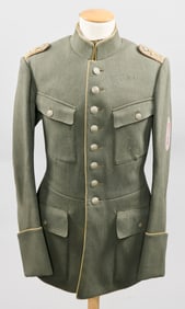 IMPERIAL GERMAN OBERLEUTNANT AVIATOR'S TUNIC AND FLIGHT HELMET