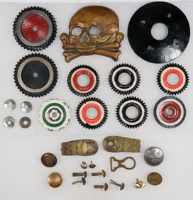 IMPERIAL GERMAN PICKELHAUBE AND UNIFORM RELICS (14+)