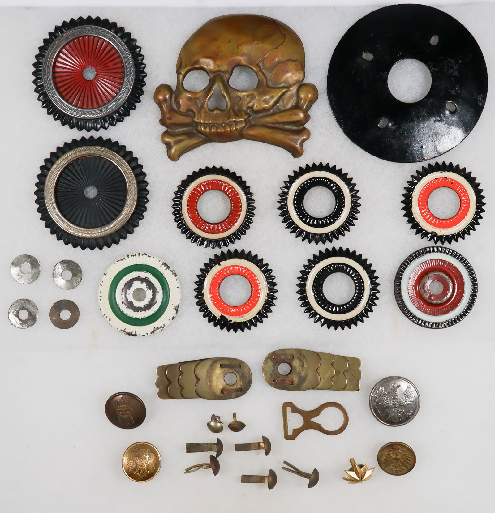 IMPERIAL GERMAN PICKELHAUBE AND UNIFORM RELICS (14+) (1 of 10)