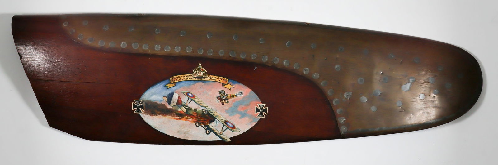 WORLD WAR I PROPELLER TIP LIKELY SHOT-DOWN DURING BATTLE OF ST. MIHIEL (1 of 4)