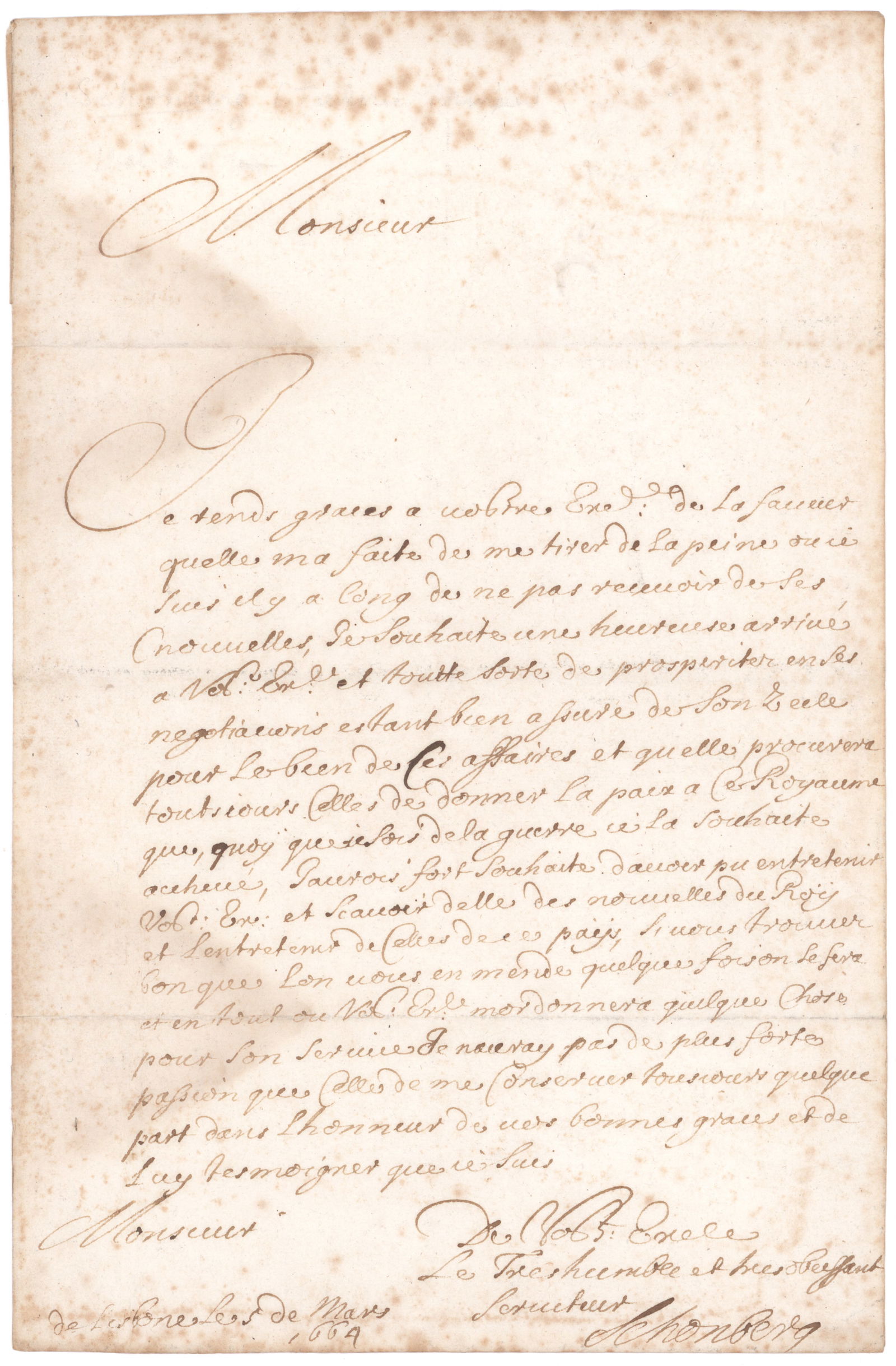 FREDERICK-ARMOND DE SCHOMBERG, 1ST DUKE SCHOMBERG (1 of 7)