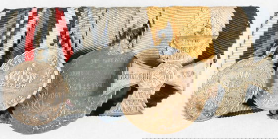 FRANCO-PRUSSIAN WAR PARADE DRESS MEDAL BAR