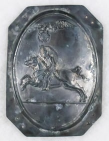 WAR OF 1812 LIGHT DRAGOON HAT PLATE