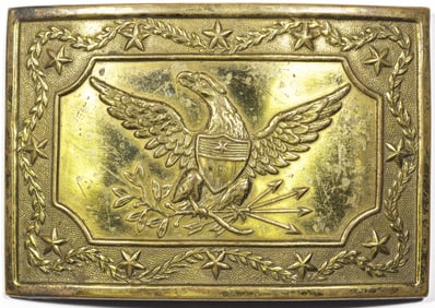 PRE-CIVIL WAR MILITIA EAGLE BELT PLATE