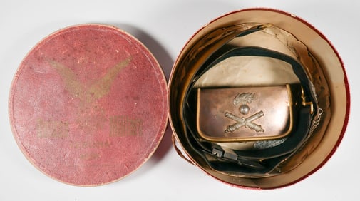 ITALIAN CARABINIERI DRESS BANDOLIER WITH CARTRIDGE BOX