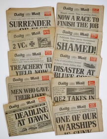 THE FALKLANDS WAR REPORTED IN THE DAILY MAIL