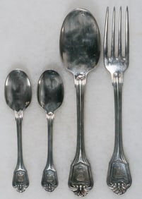 SADDAM HUSSEIN SILVER TABLEWARE (4)