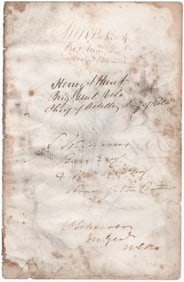 GENERALS HENRY J. HUNT, MARSENA R. PATRICK AND SETH WILLIAMS