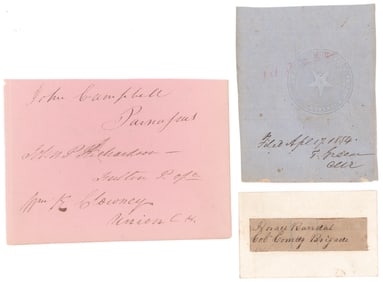 CONFEDERATE GENERALS (3)