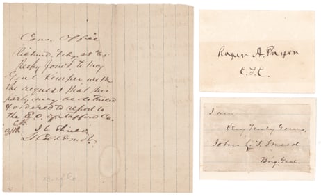 CONFEDERATE GENERALS (3)